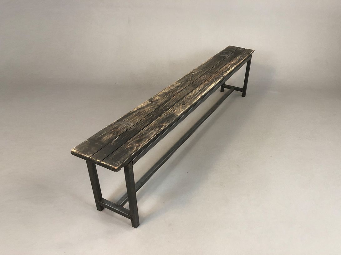Foto Industrial Arts and Crafts Bench Hamburg 2017 200cm *N