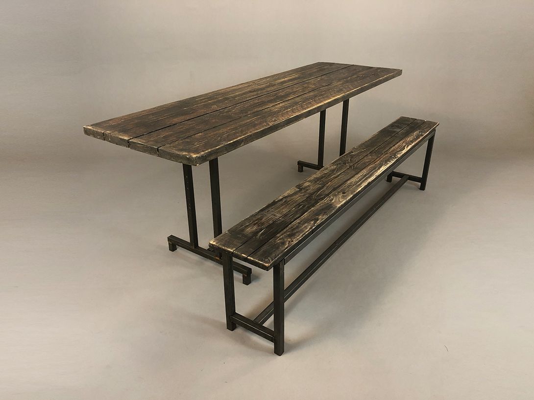 Foto Industrial Arts and Crafts Table Hamburg 2017 200cm