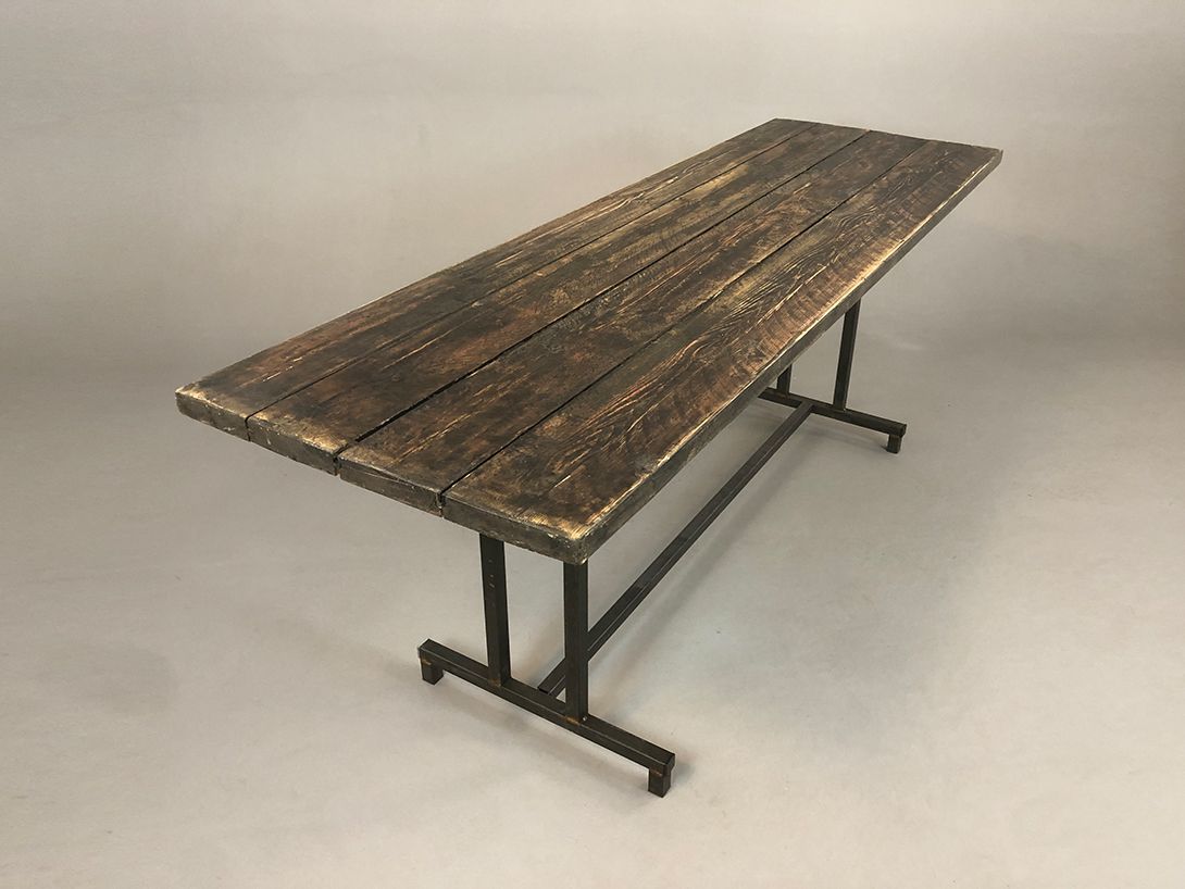 Foto Industrial Arts and Crafts Table Hamburg 2017 200cm