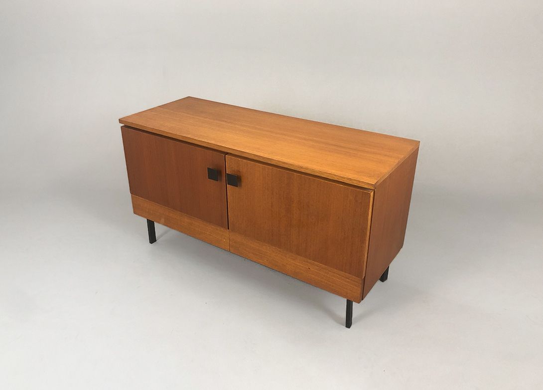 Foto Sideboard Teak Midcentury Modern Design Cabinet Lübeck 1961 w104