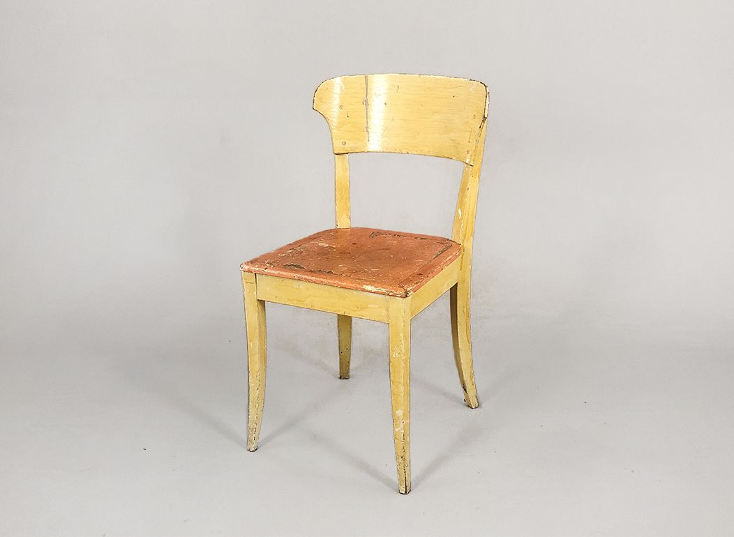 Foto Biedermeier Dining Farmers Chair Wien Antique 1842