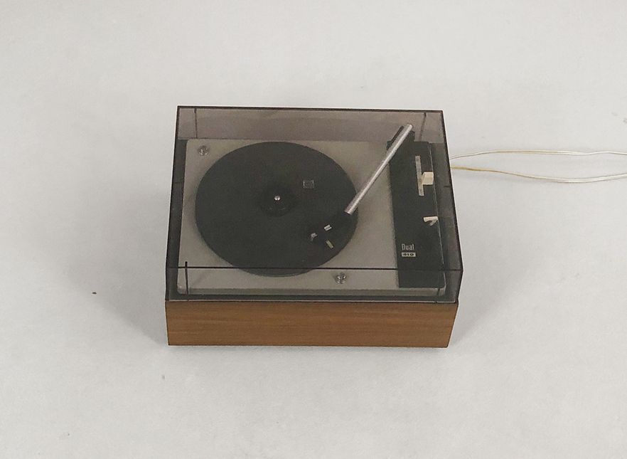 Foto Dual Wooden Record Player Germany 1970