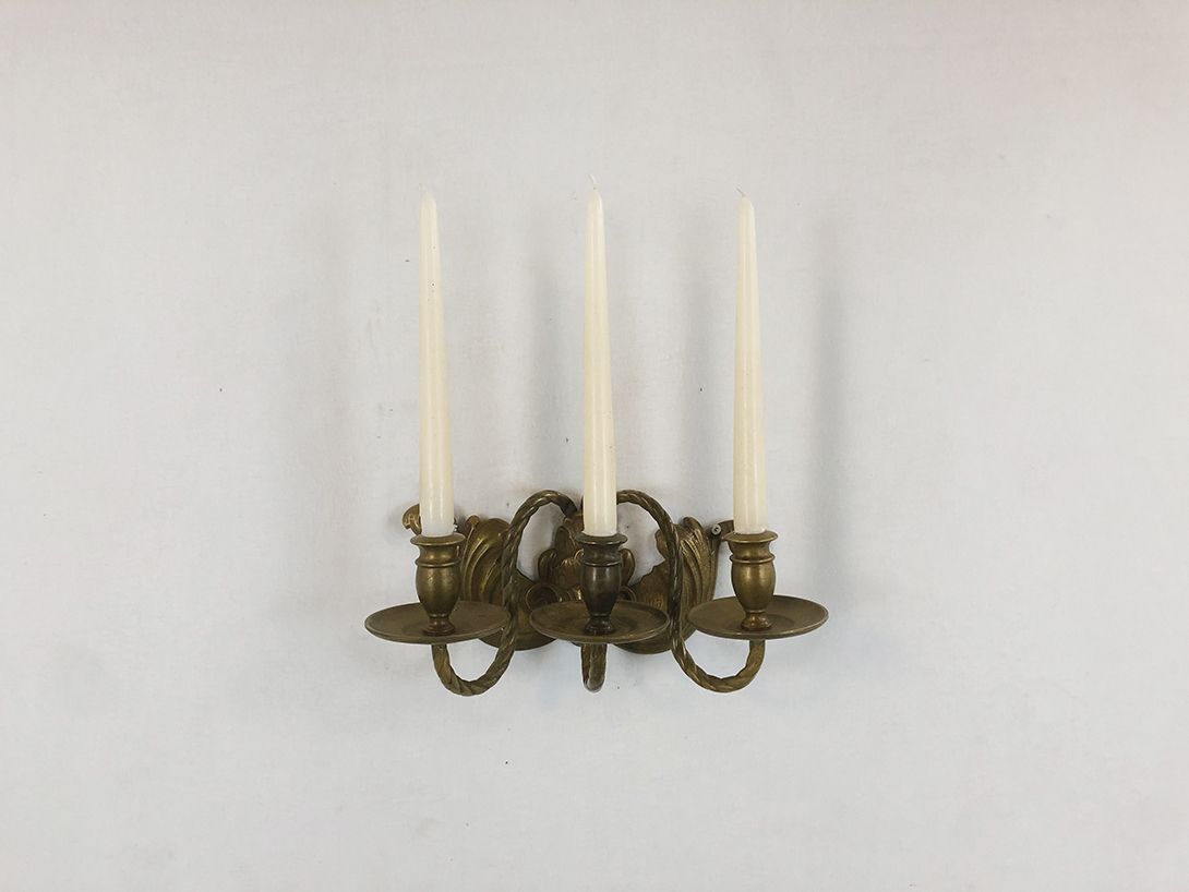 Foto Triple Wall Candle Holder from Art Nouveau