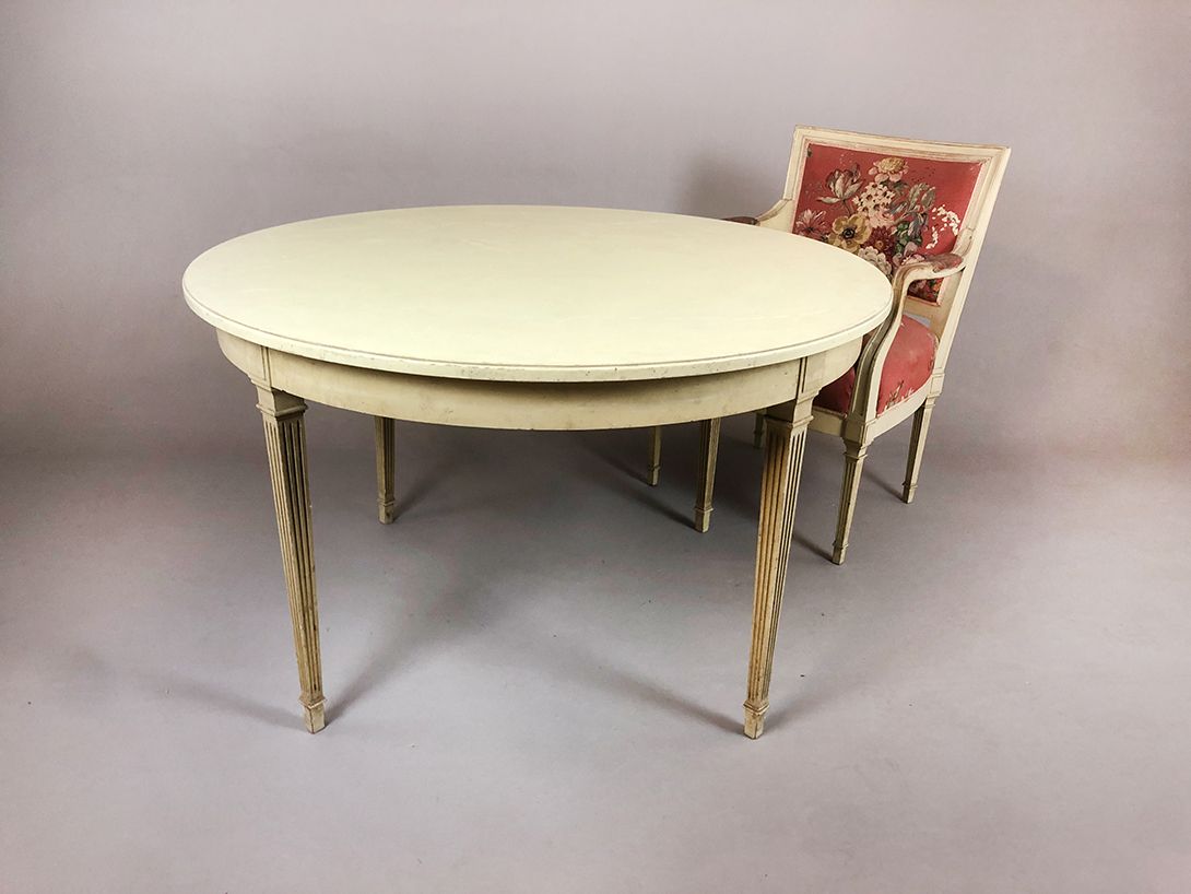 Foto Wooden Dining Table Prussian Classicism, Potsdam 1910 h74x120