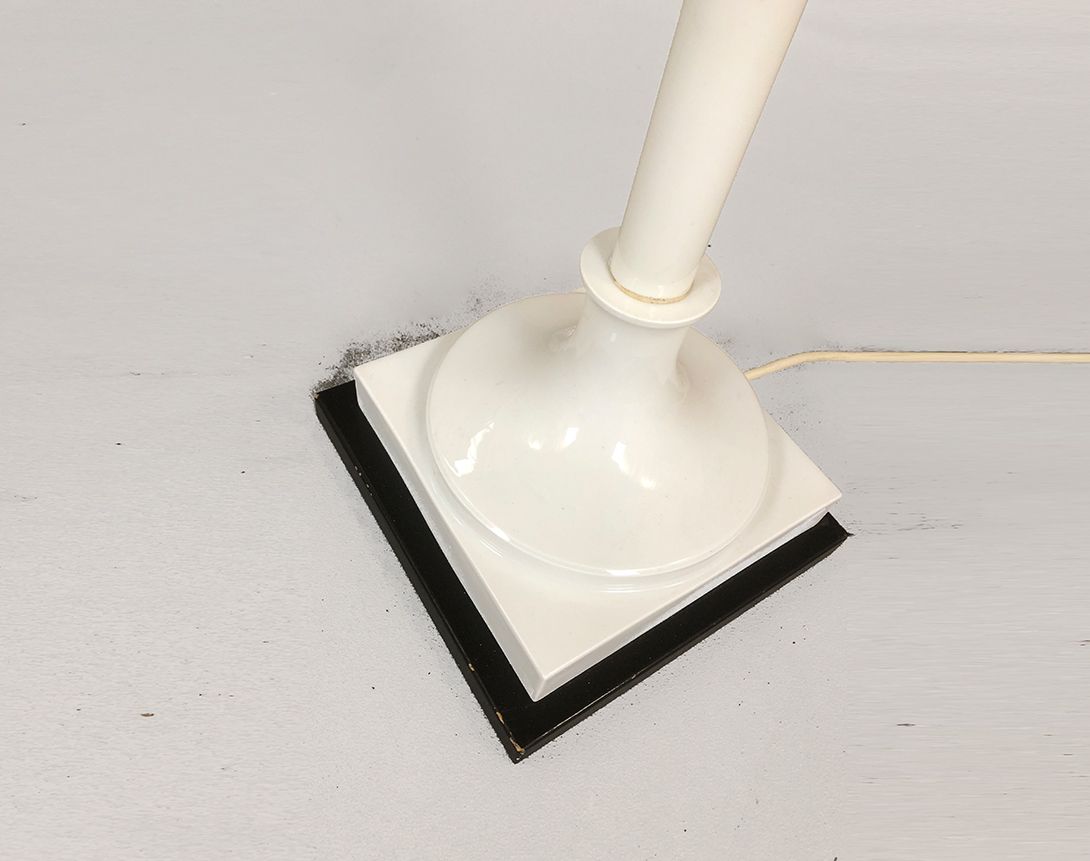 Foto Classical KPM Berlin Porcelain Brass Floor Lamp by Karl Friedrich Schinkel h175 E1+