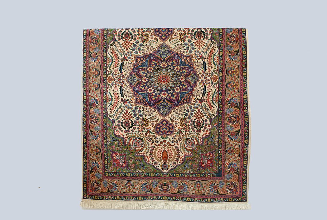 Foto Beautiful Bright Colored Persian Carpet 310x200cm 0135