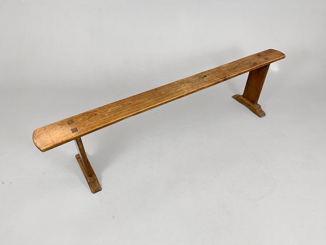 Foto Wooden Bench Antique Industrial Cottage Bank Antique 1890 L200