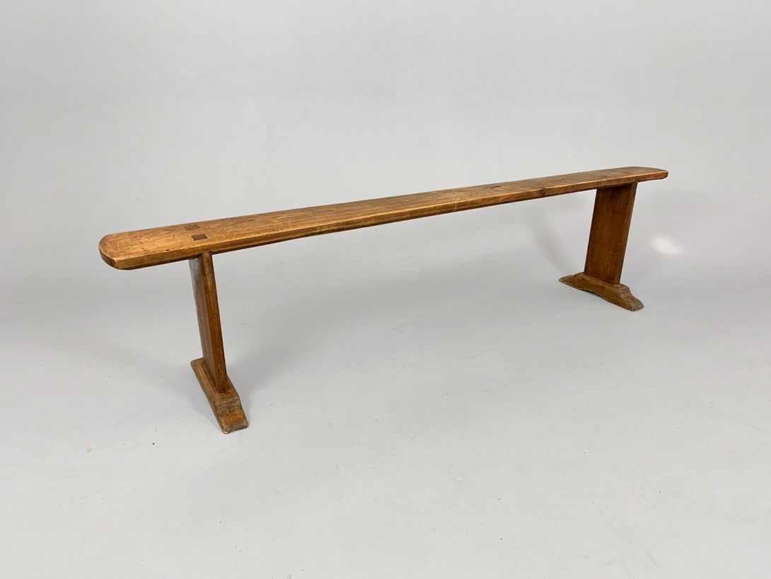 Foto Wooden Bench Antique Industrial Cottage Bank Antique 1890 L200