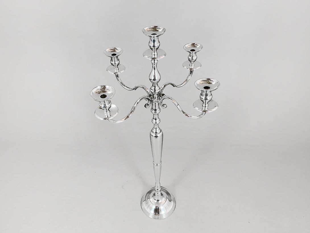 Foto Chrome Candle Holder