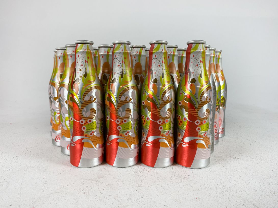 Foto Rare Coca Cola M5 Aluminium Bottle Collection
