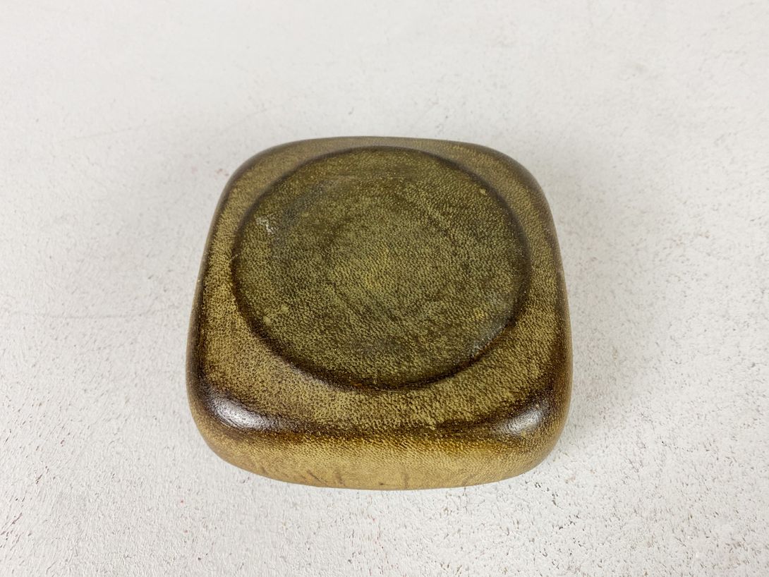 Foto Cork Ashtray Olive Green Bayreuth 1976