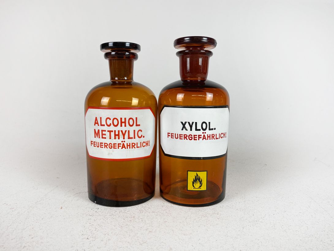 Foto German Apothecary Bottles