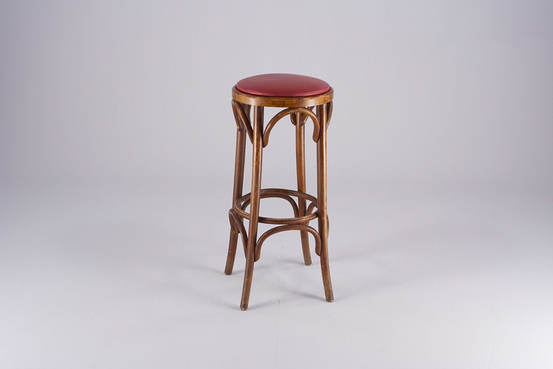 Foto Bentwood Bar Stool Berlin Café 1935 h82