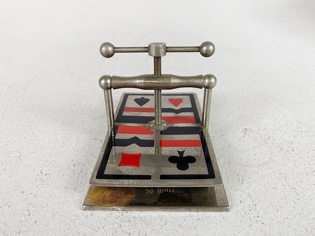 Foto Playing Card Press