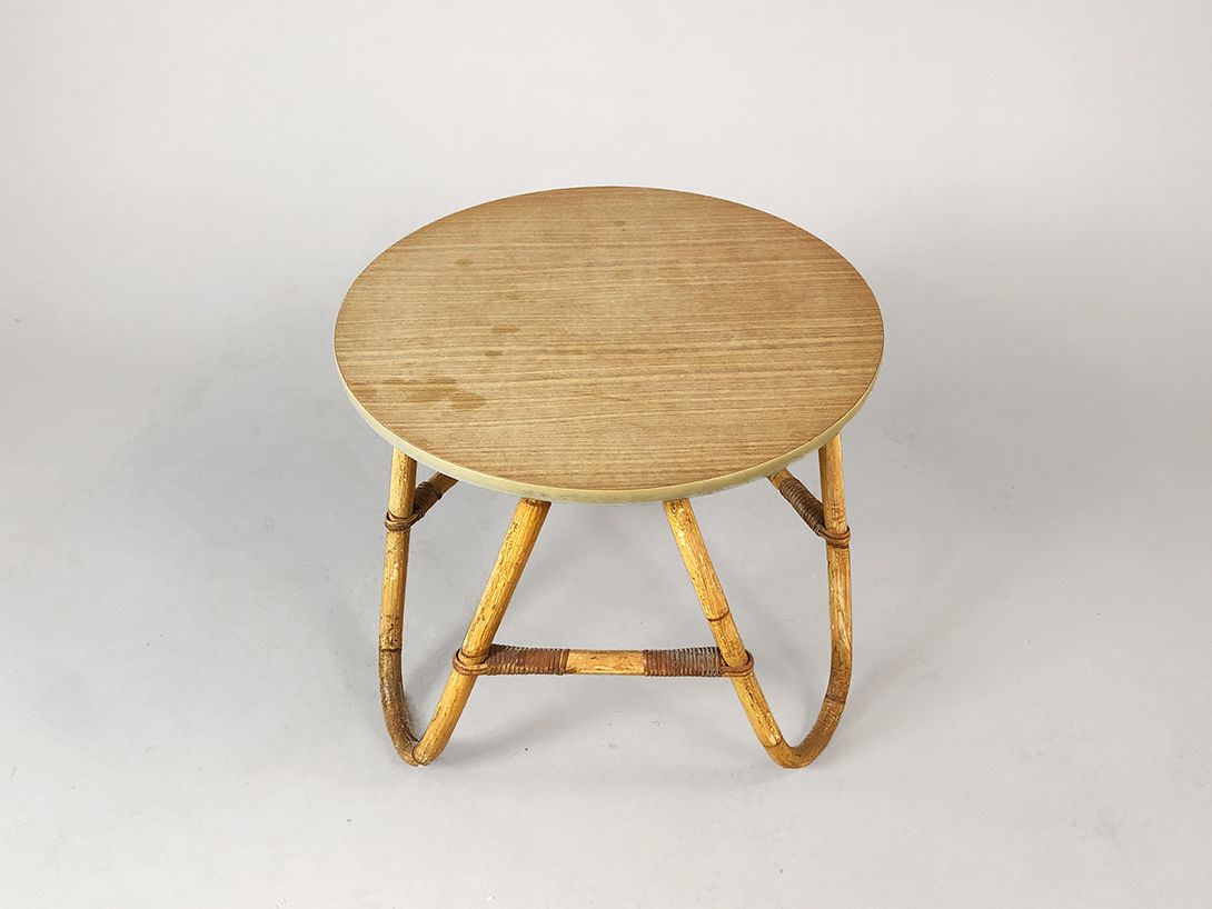 Foto Tiny Bamboo Side Table h58x61