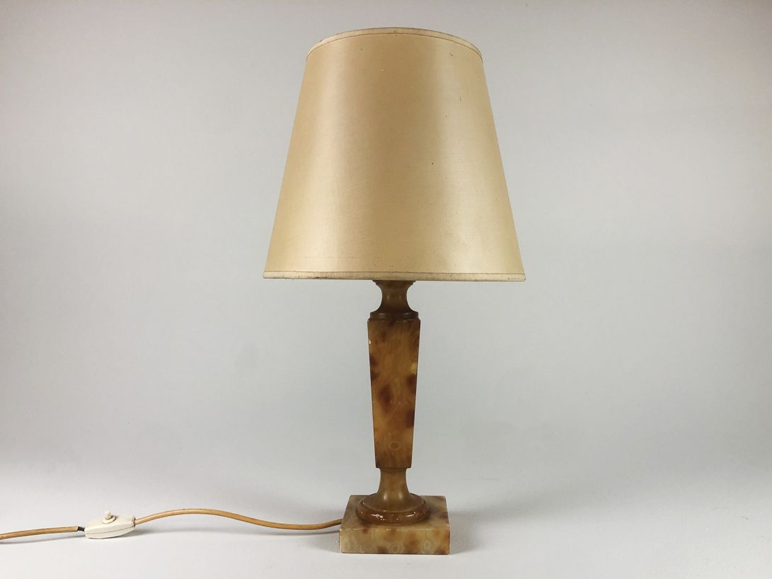 Foto Small Amber Table Lamp h60