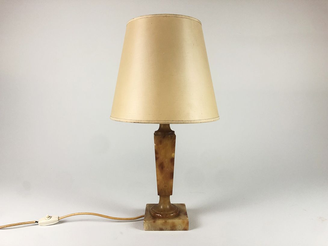 Foto Small Amber Table Lamp h60