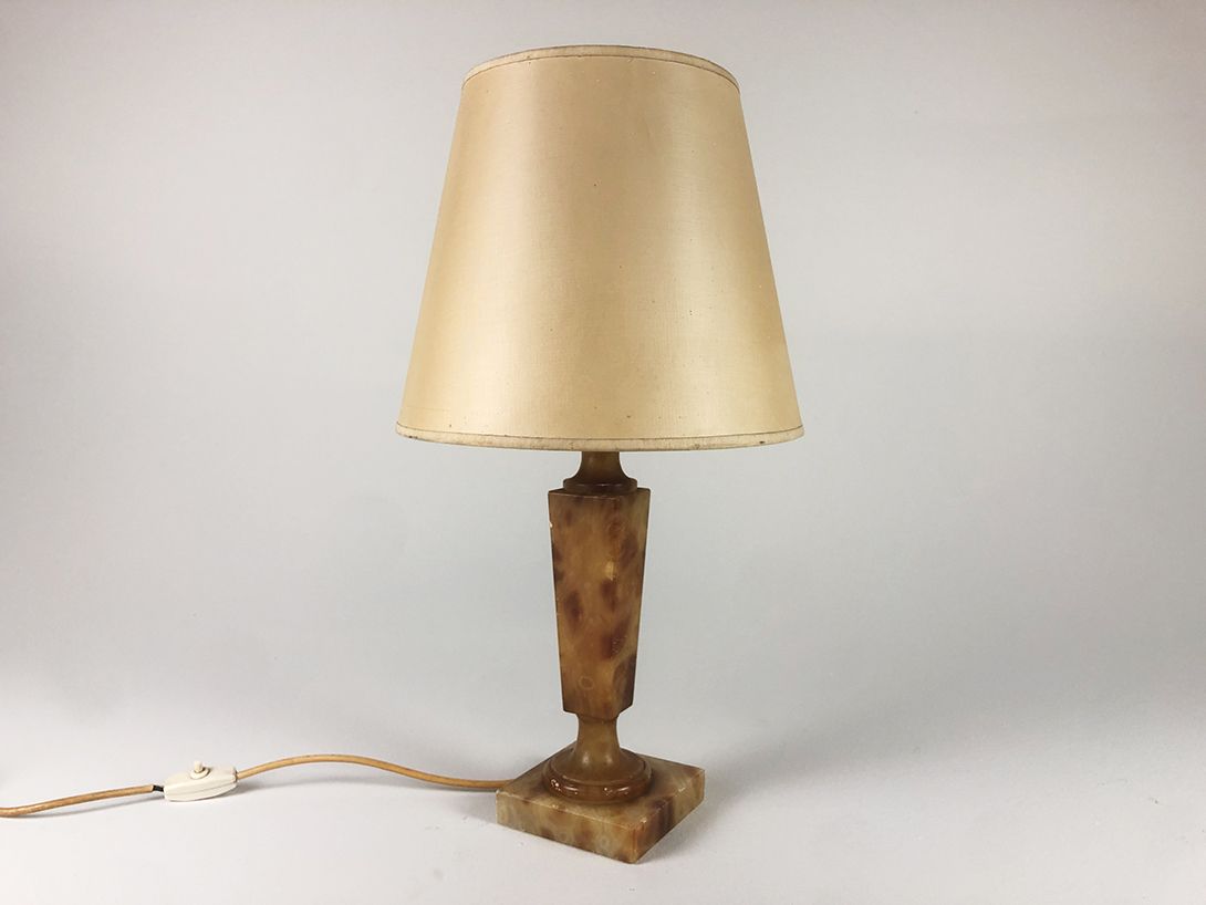 Foto Small Amber Table Lamp h60