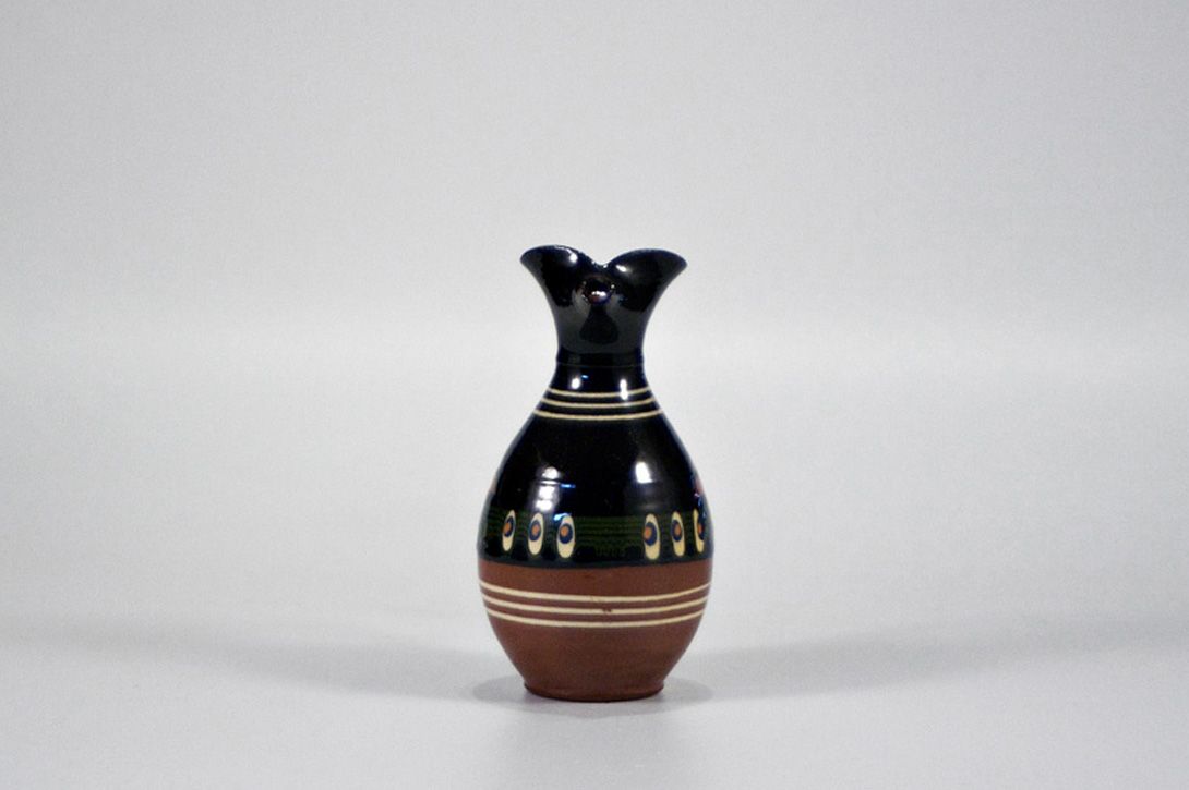 Foto Small Brown Glossy Catalan Jug h16