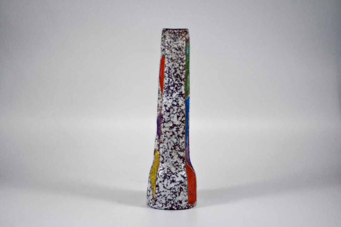 Foto Funky Colorful Angular Jug Vase h33 C6