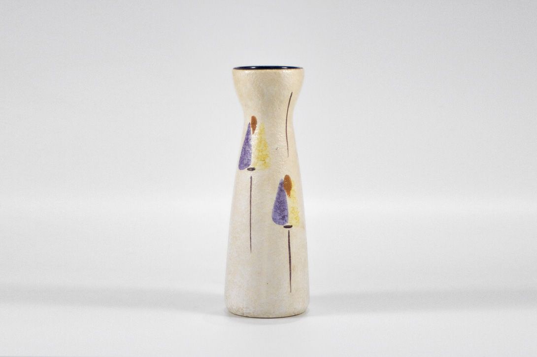 Foto Minimalist Leaf Ceramic Vase h32 B5