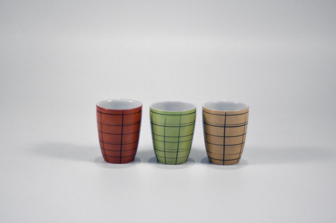 Foto Striped Colorful Cups