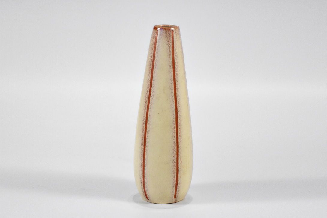 Foto Red Striped Vase h25 A4