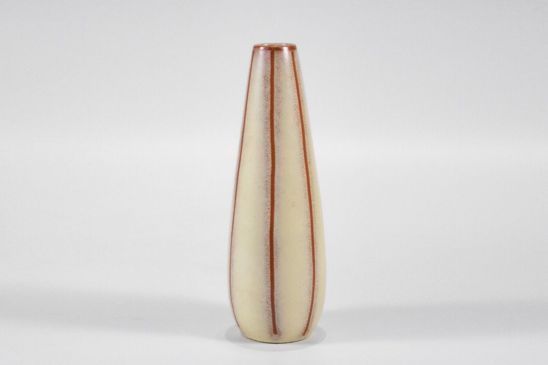 Foto Red Striped Vase h25 A4