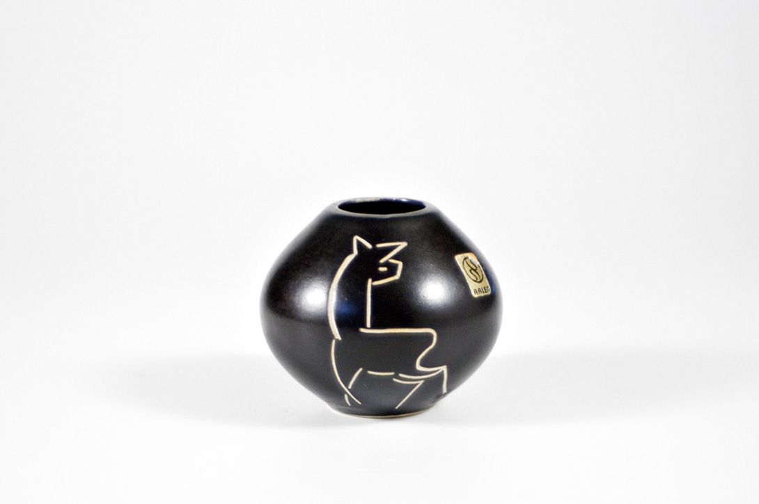 Foto Black Lama Vase h8 B5