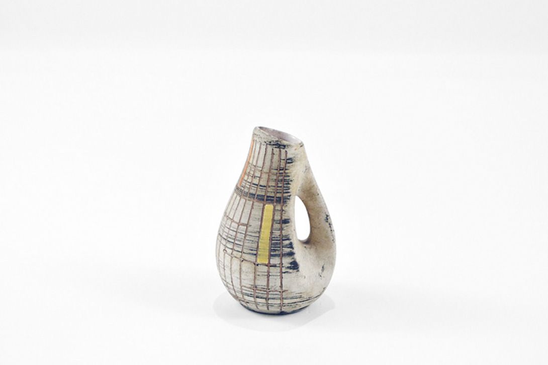 Foto Striped Jug Vase h12 A5