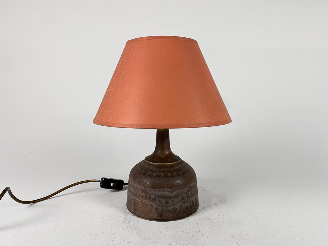 Foto Small Stoneware Lava Table Lamp h37