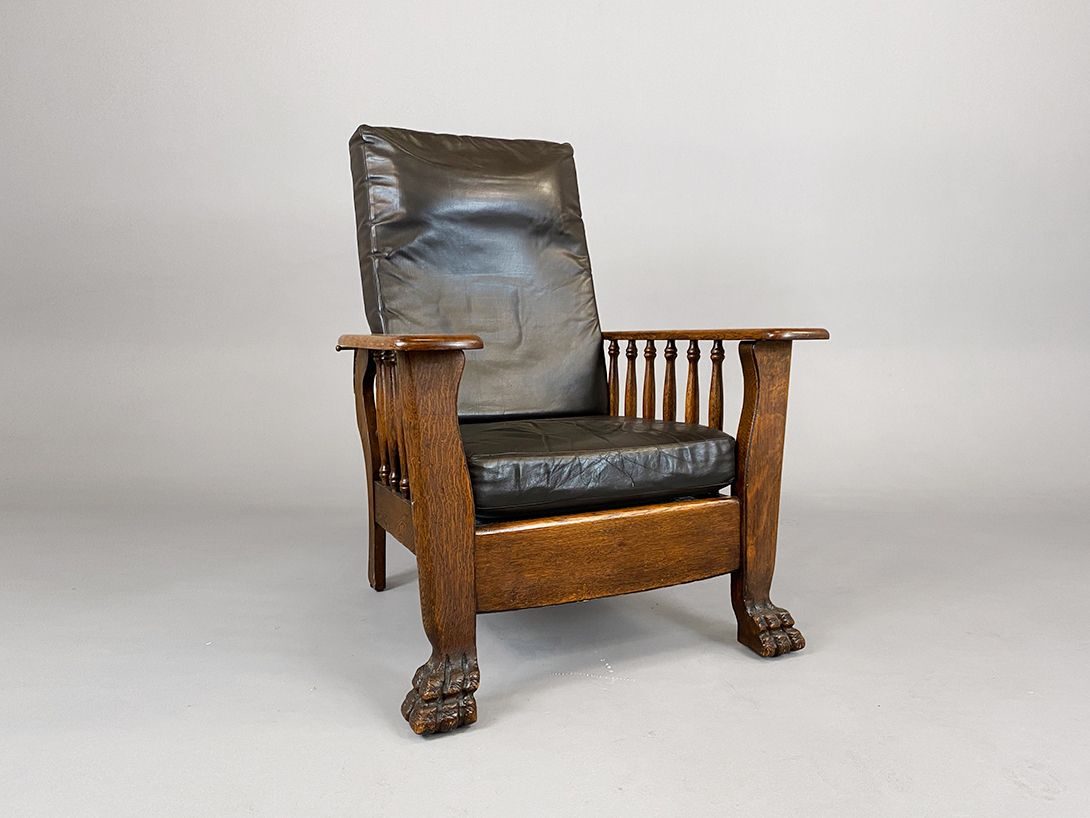 Foto Arts&#038;Crafts Adjustable Leather Chair US 1885