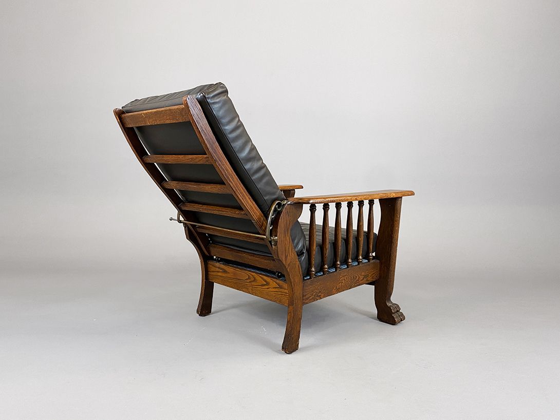 Foto Arts&#038;Crafts Adjustable Leather Chair US 1885