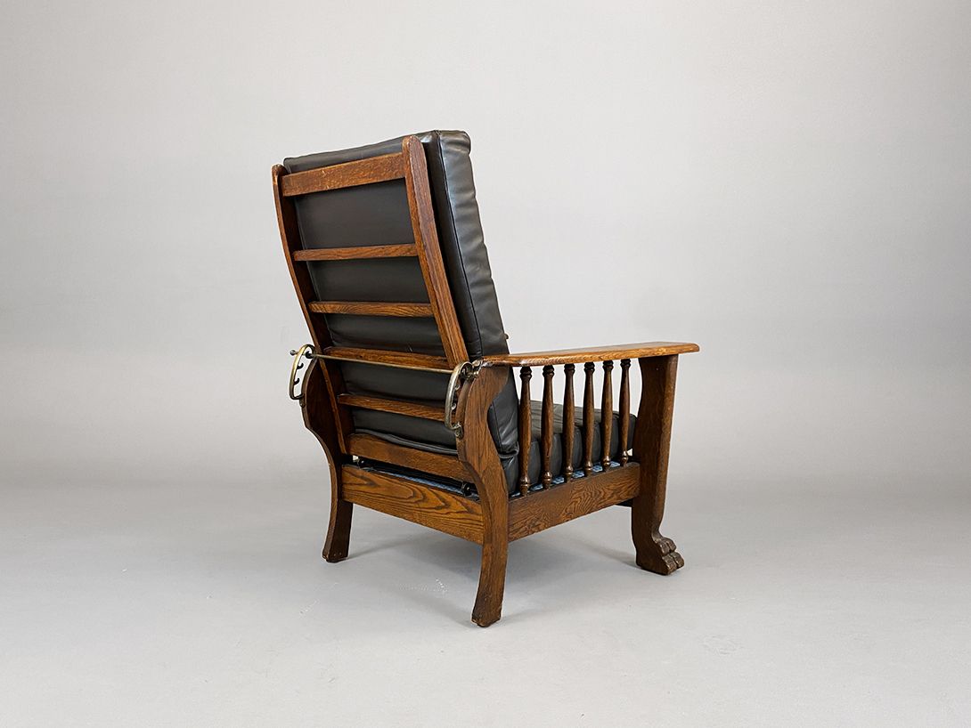 Foto Arts&#038;Crafts Adjustable Leather Chair US 1885