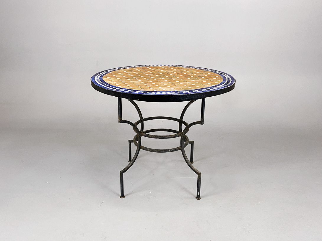 Foto Round Mosaic Garden Table h74x91