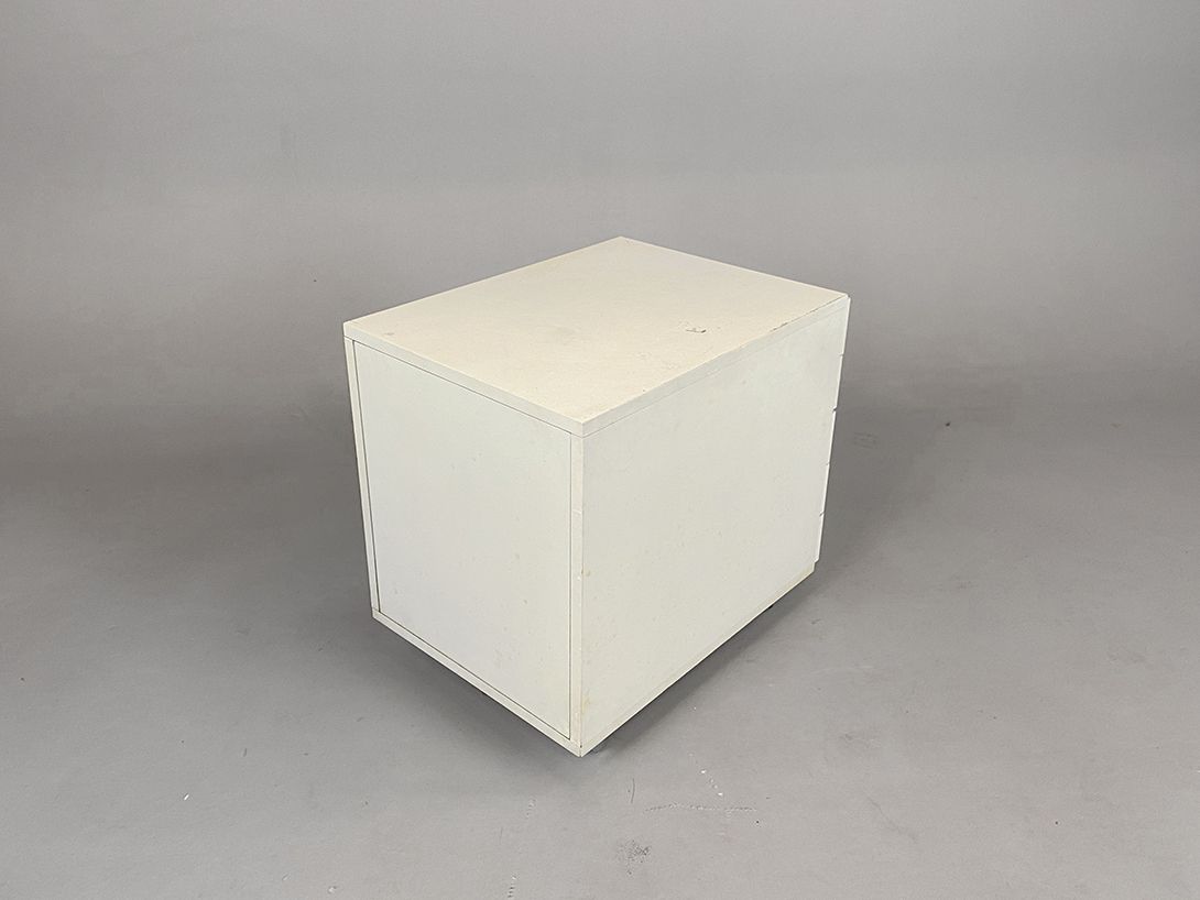 Foto White Rollable Office Drawer h56x45x63