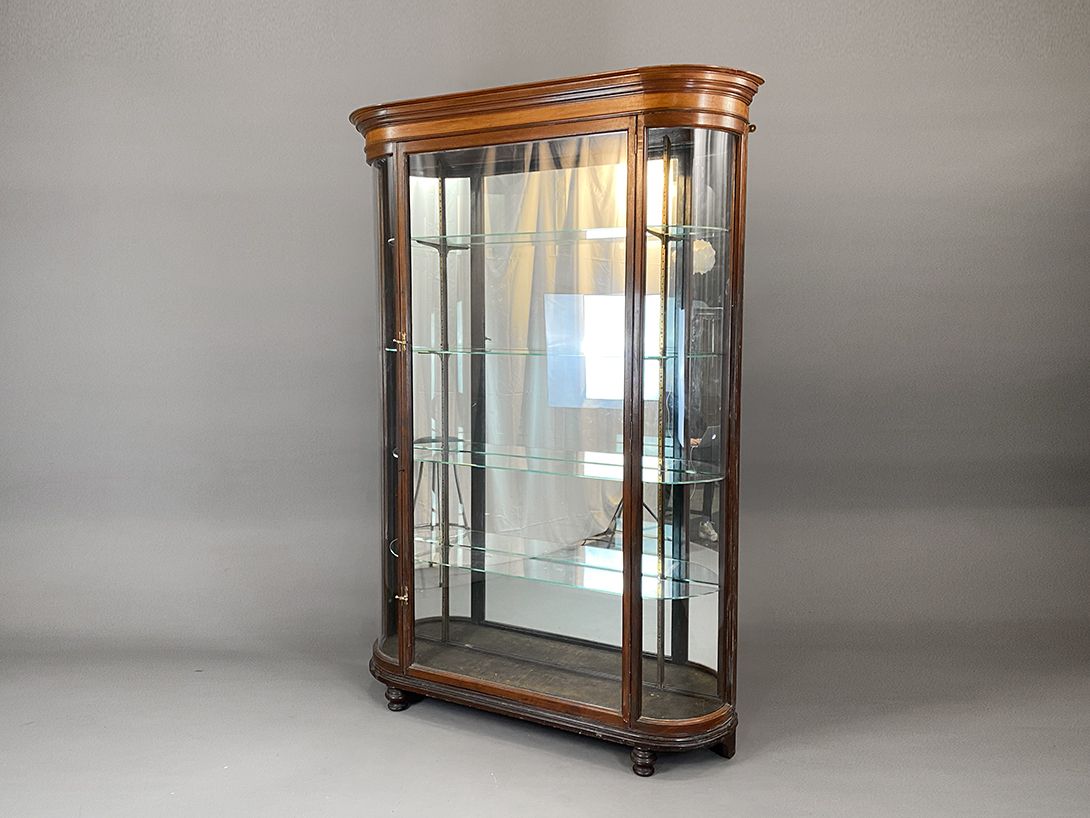 Foto Huge Mirrored Glass Cabinet h224x158