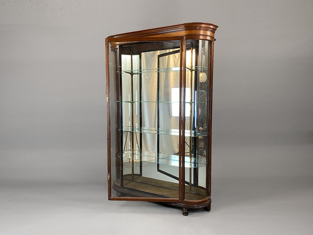 Foto Huge Mirrored Glass Cabinet h224x158
