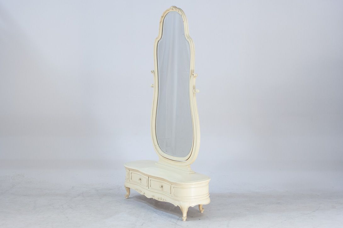 Foto Romantic White Dressing Mirror Corridor h182x39x112