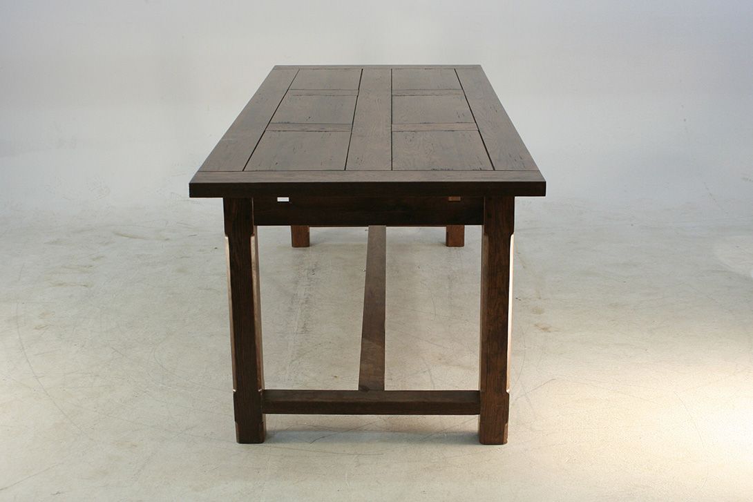 Foto Long Rustic Dinner Table h77x210-311&#215;89