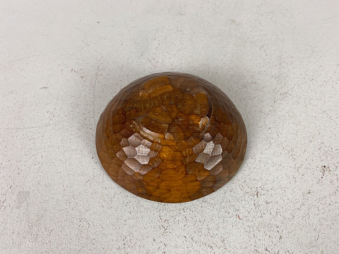 Foto Wooden Bowl Carved by Hand h5x17