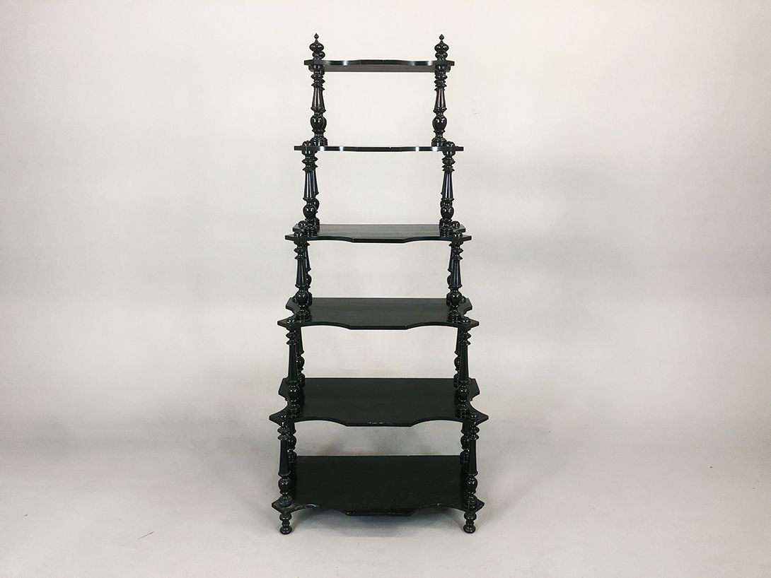Foto Delicate Black Gründerzeit Shelf h146