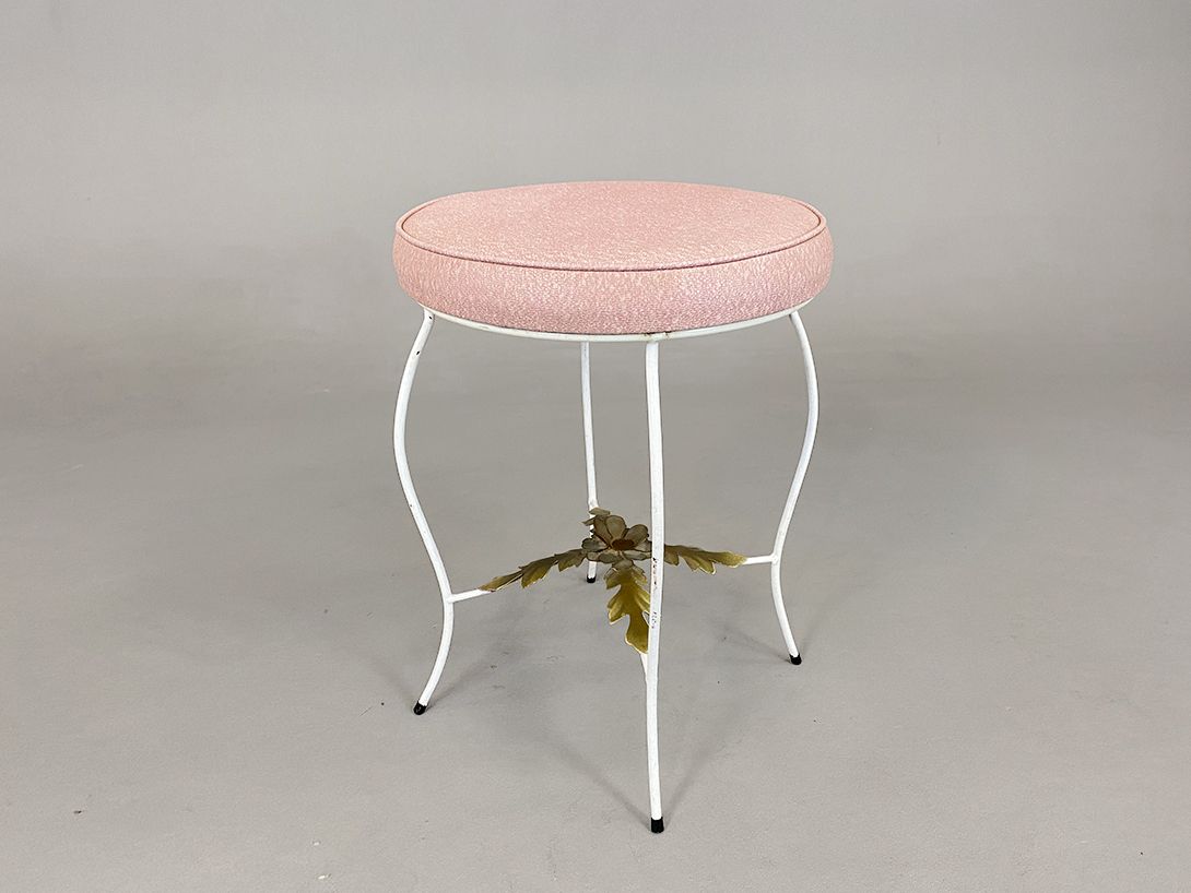 Foto Royal Rose Stool with Leaf Ornament