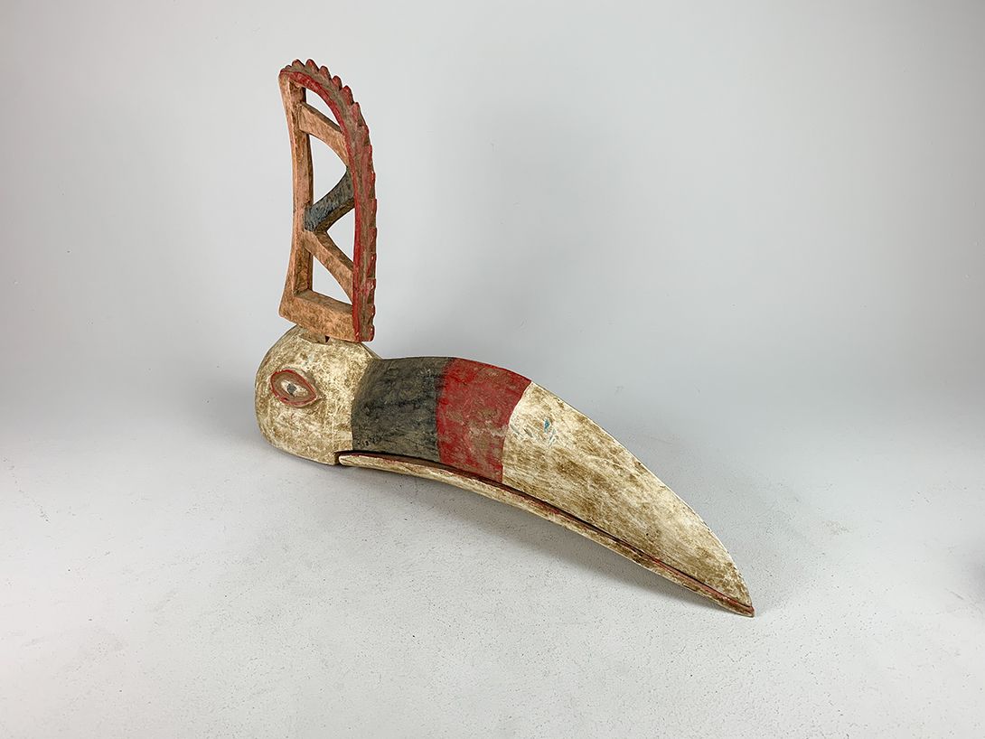 Foto Wood Mask Toucan Brazil h52