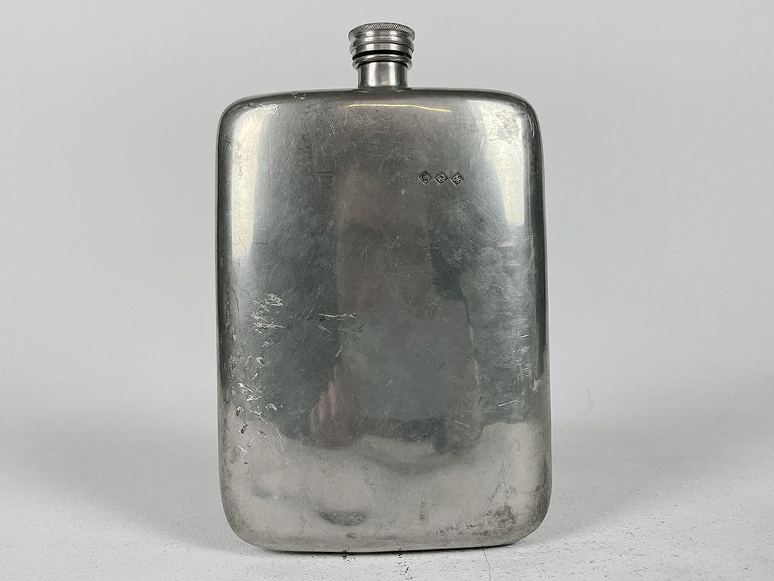 Foto Silver Metal Flask