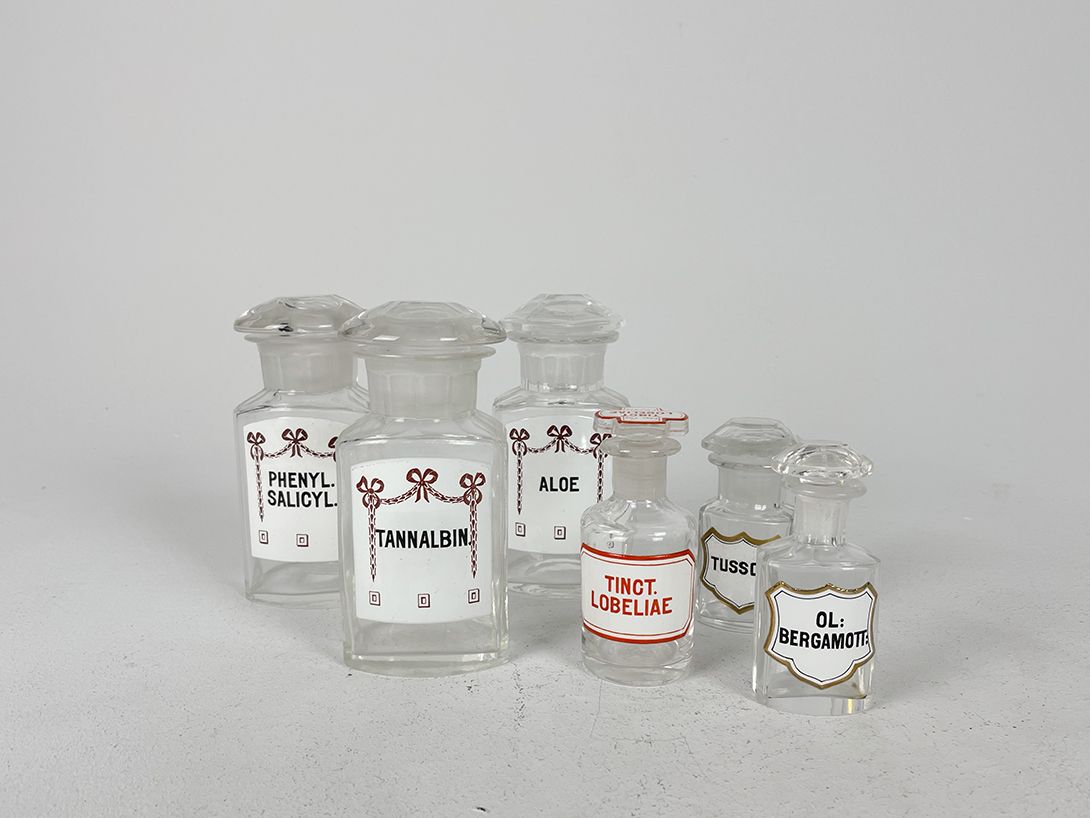 Foto Pharmacy Bottle Set, h10-15