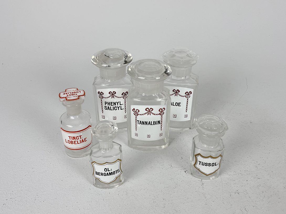 Foto Pharmacy Bottle Set, h10-15
