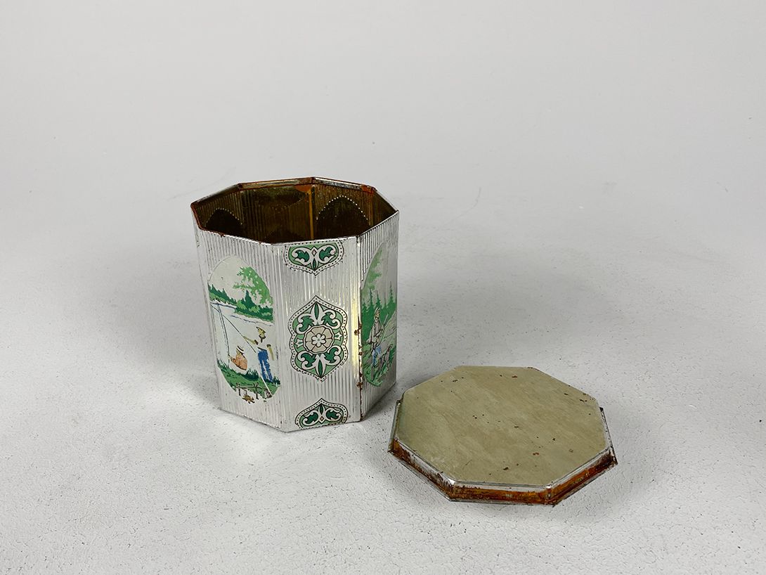 Foto Boy-Scouts Tin Tea Box h12x12