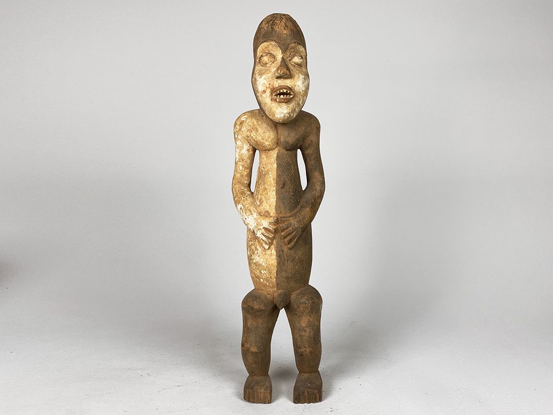 Foto Two Toned African Sculpture h60