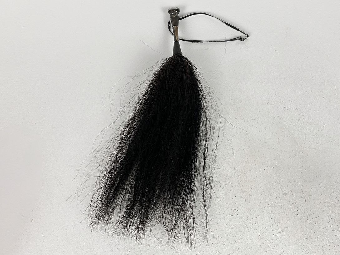 Foto Goat tail as fly swatter Ivory Coast 1950